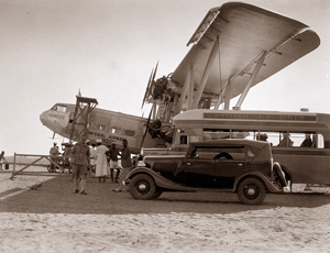 Old British bi-plane